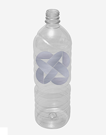 Botella pet para agua 1000ml. (s)